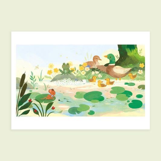 Pond Life Print