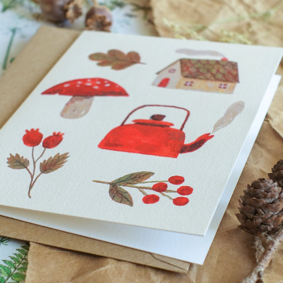 Little Red Things Card