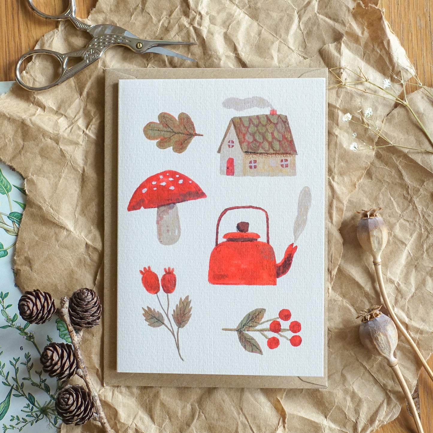 Little Red Things Card
