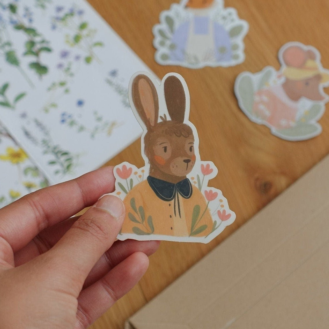 Spring Rabbit Sticker
